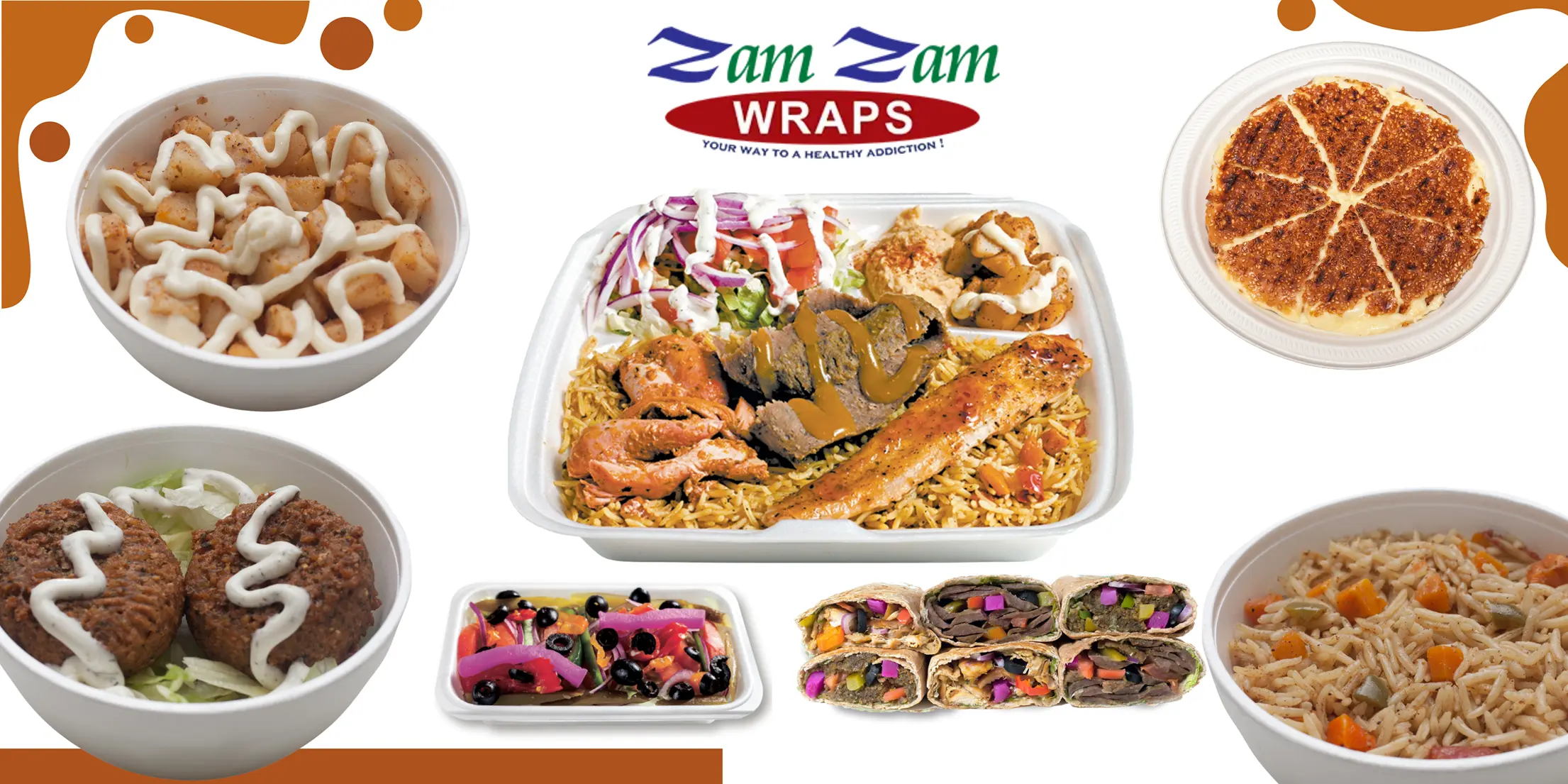Authentic Lebanese and Middle Eastern cuisine at ZamZam Wraps - Regina, SK