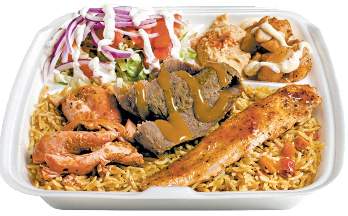 Delicious Middle Eastern Platters at ZamZam Wraps in Regina, SK