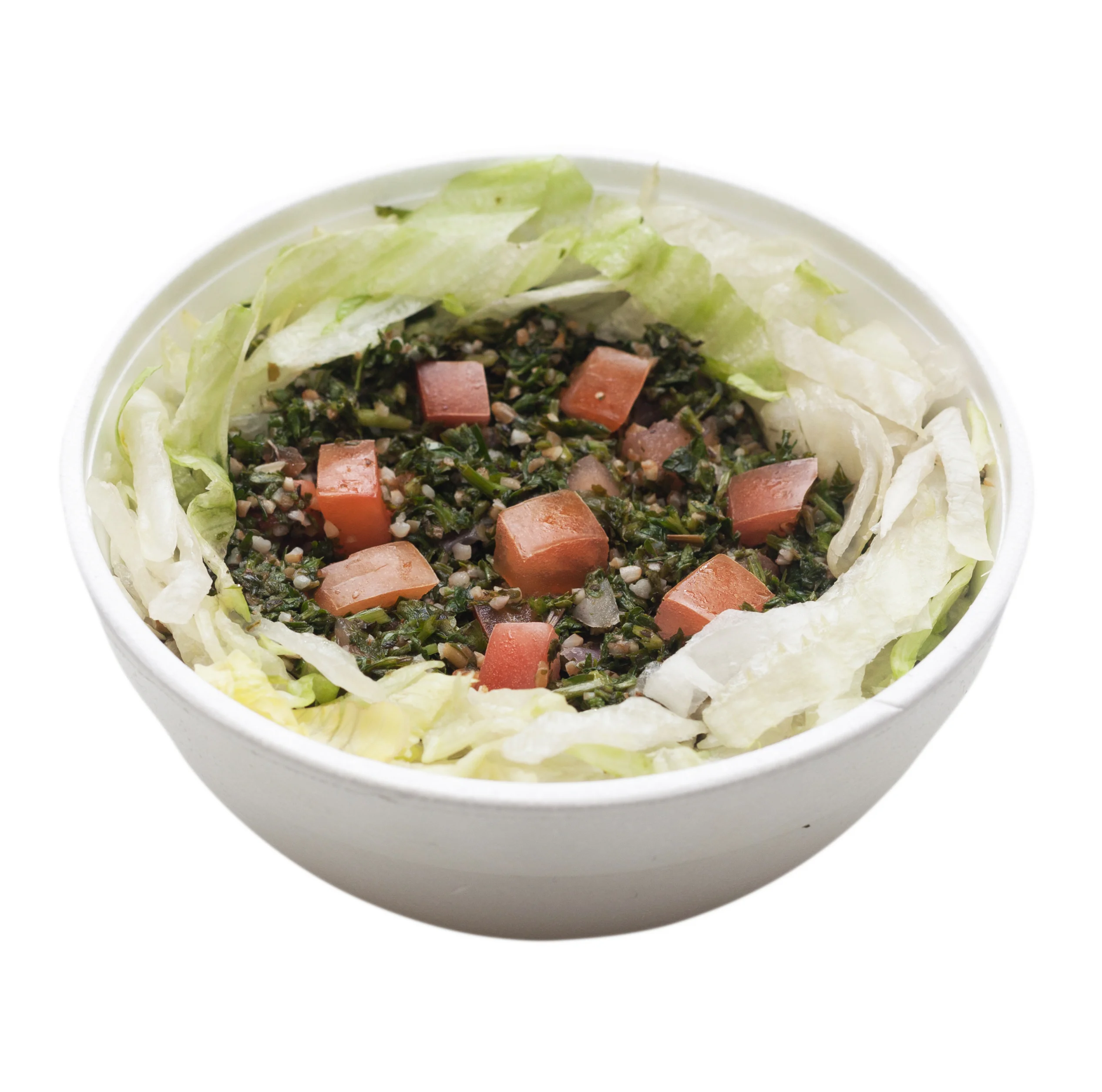 Fresh Tabouli Salad at ZamZam Wraps in Regina, SK